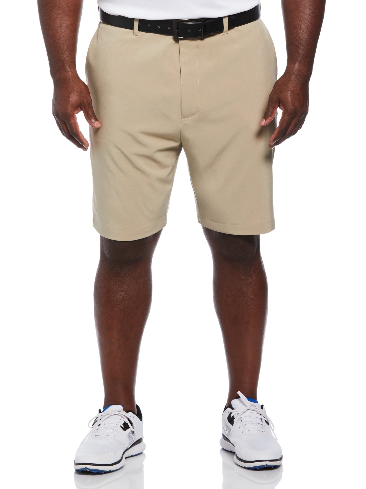 Flat Front Stretch Golf Short (Chinchilla)