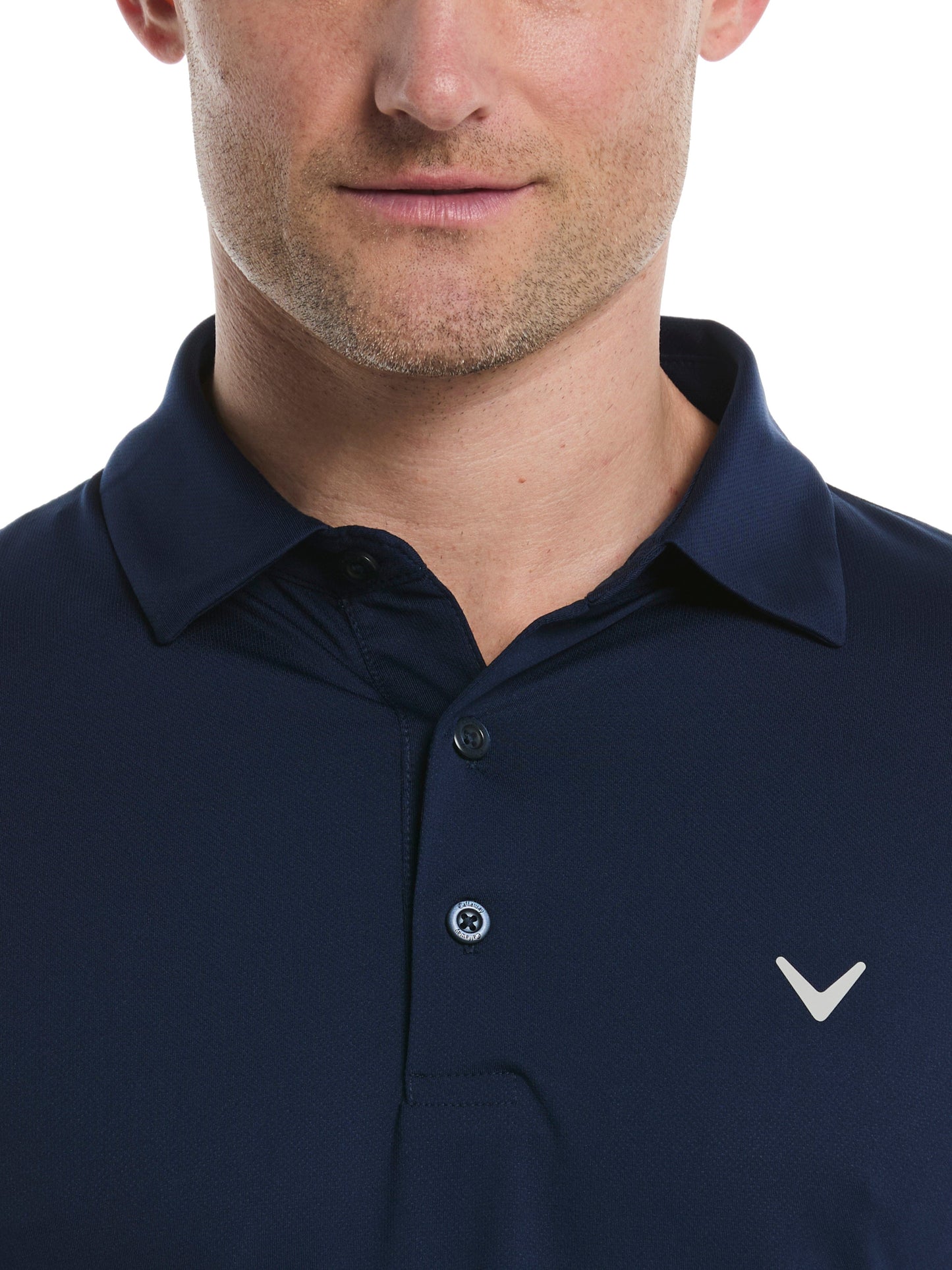 Big & Tall Micro Hex Solid Polo
