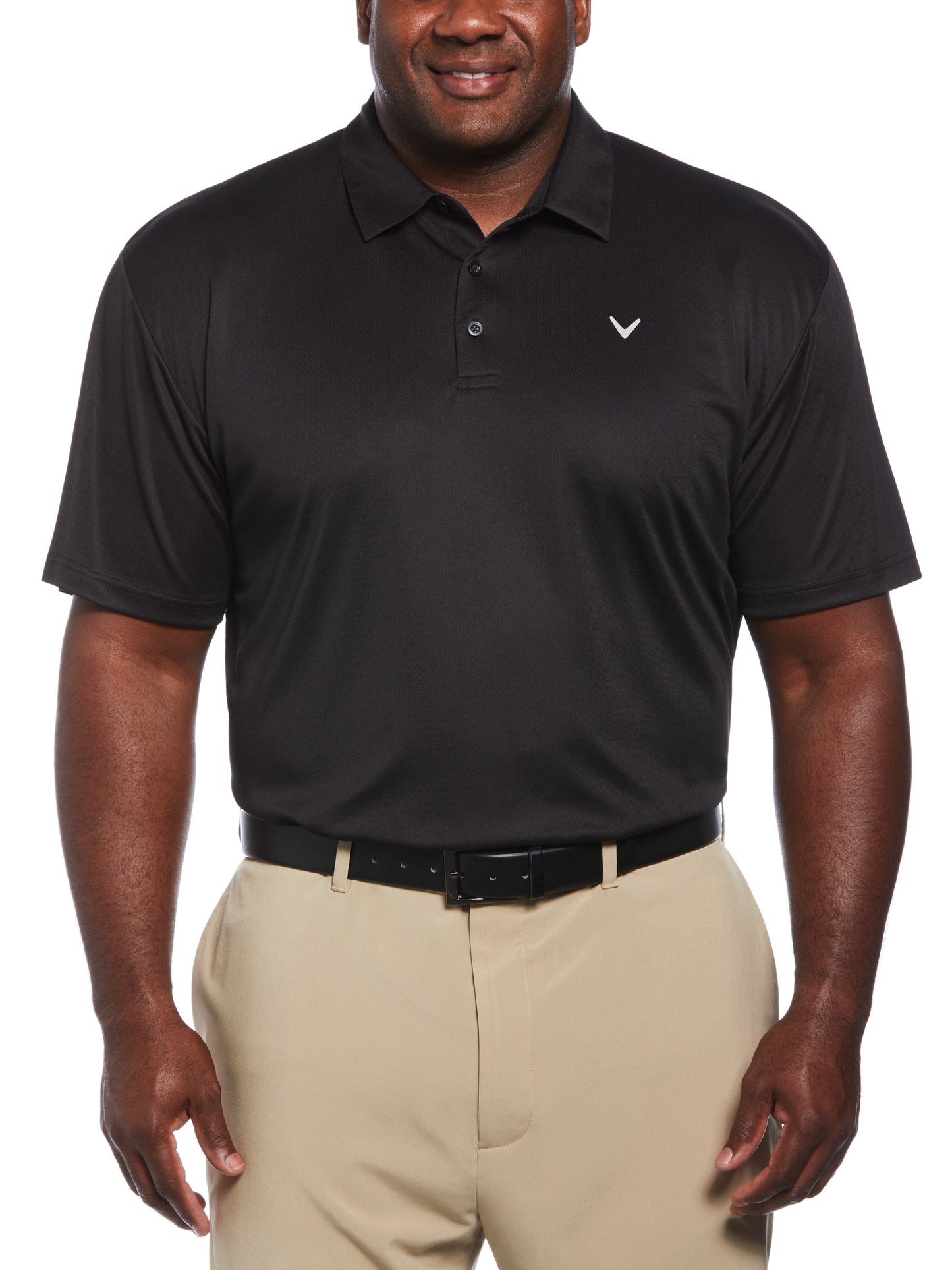 MicroTexture Golf Polo (Caviar)