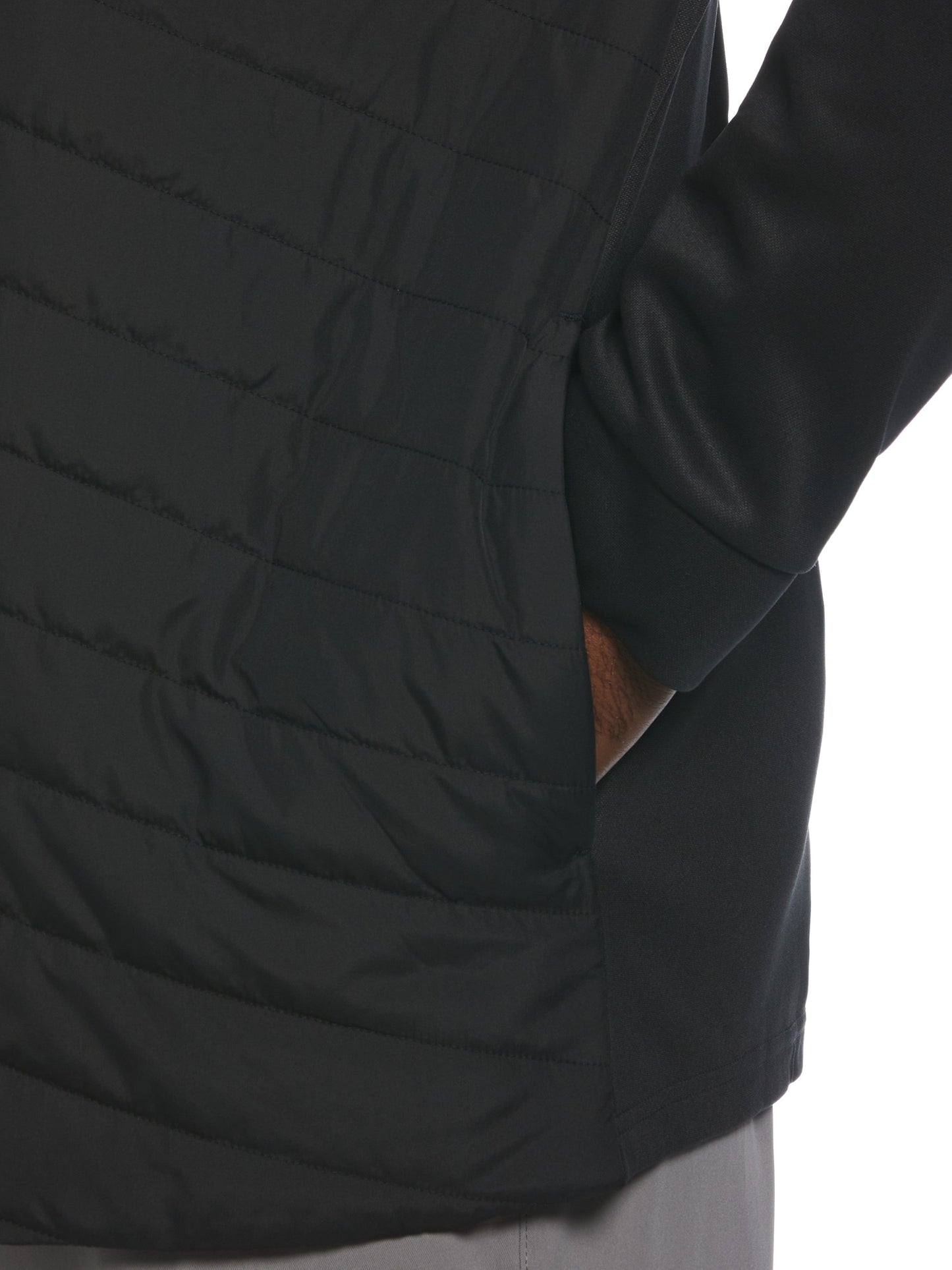 Big & Tall Quilted Puffer Golf Jacket