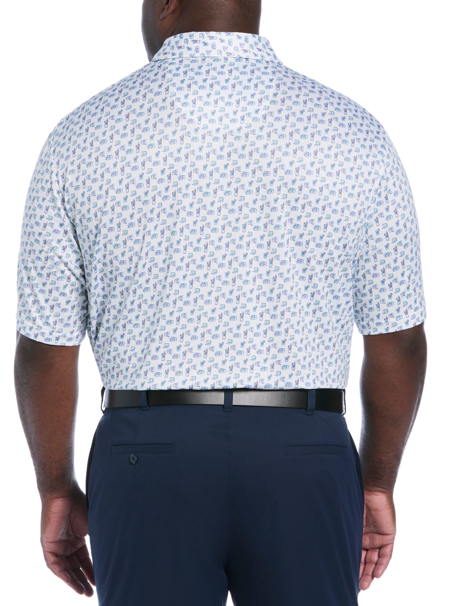 Big & Tall Refreshment Printed Polo