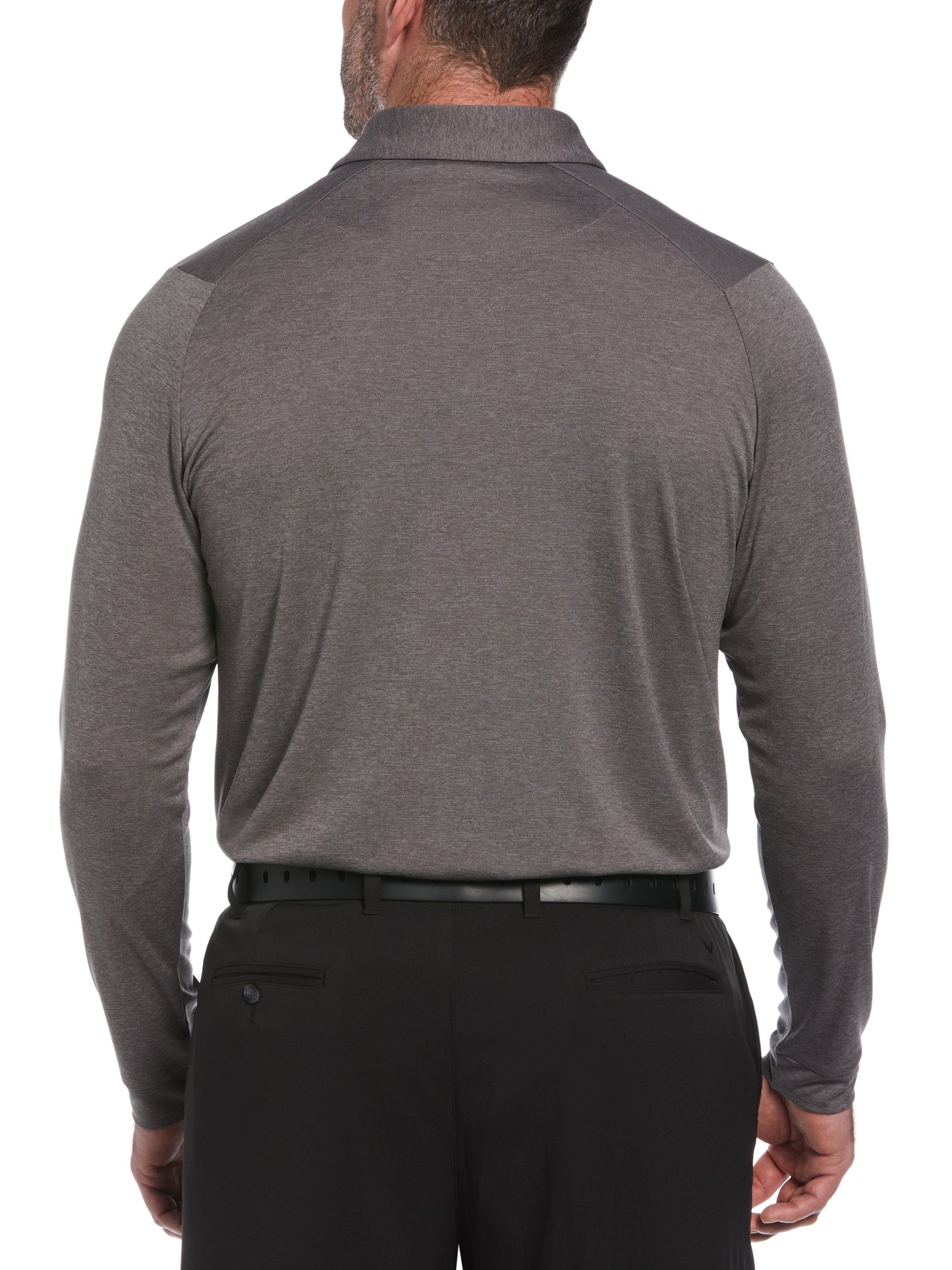 Big & Tall Swing Tech™ Essential Long Sleeve Golf Polo