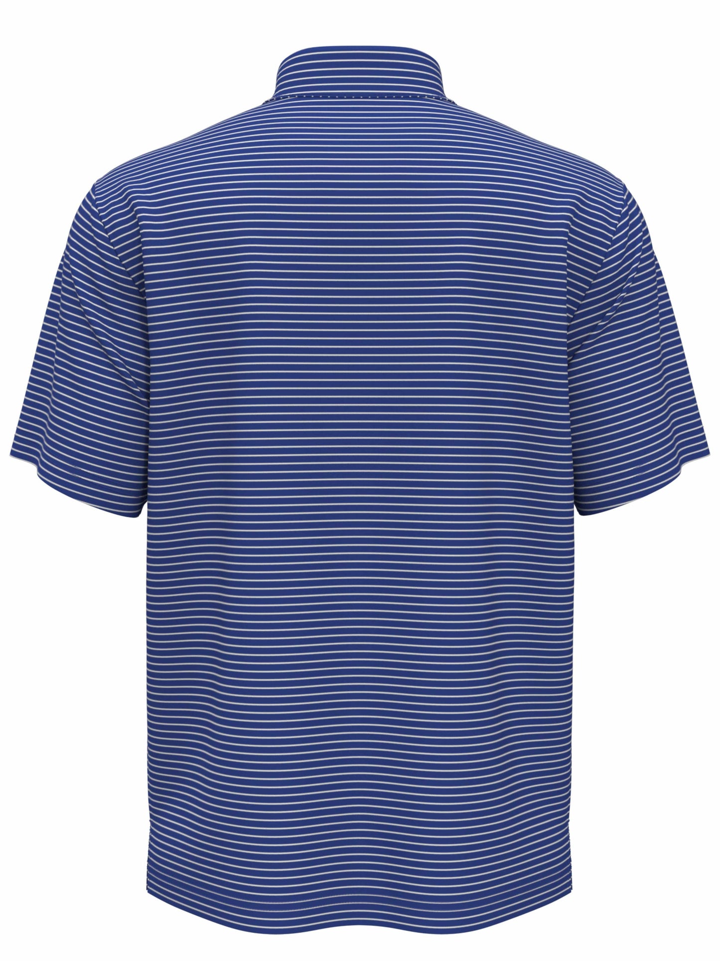 Big & Tall Yarn Dyed Feeder Stripe Golf Polo