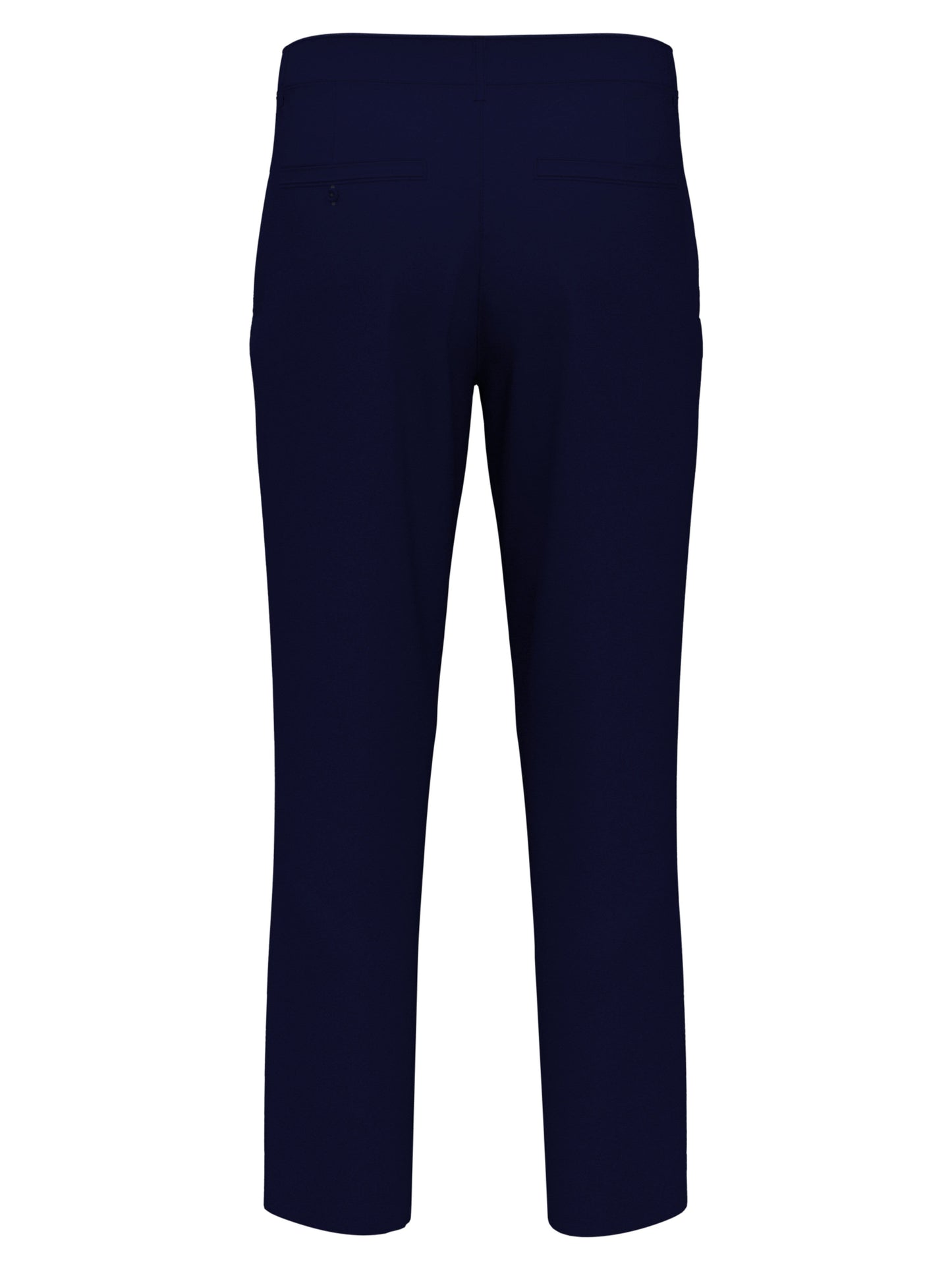 Boy's Flat Front Solid Golf Pant - Blue