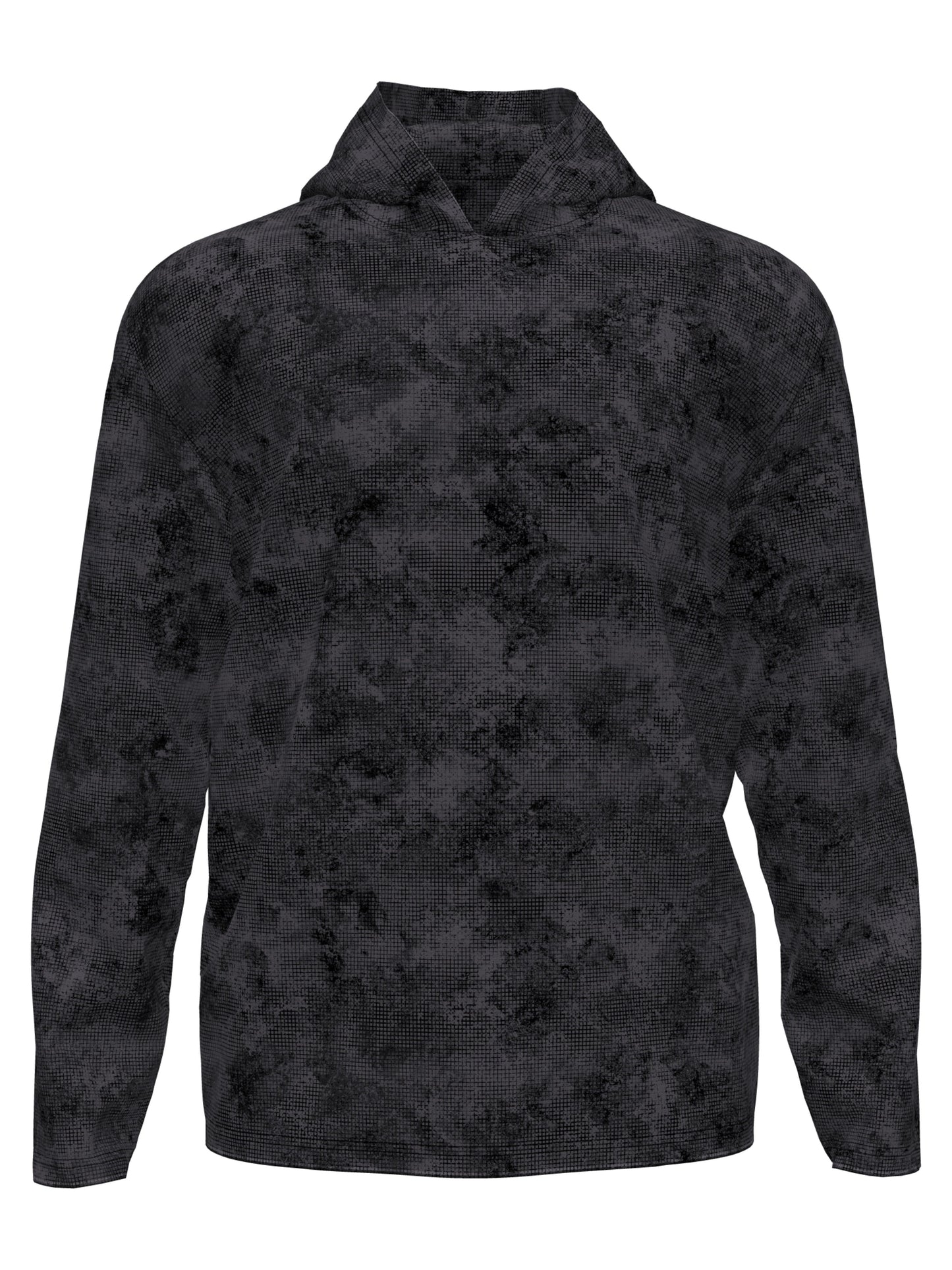 Sun Protection Golf Hoodie (Caviar)