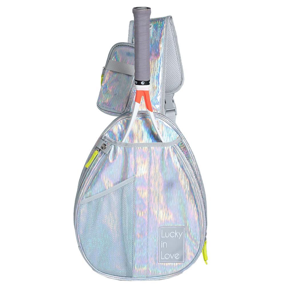 Women`s Lucky Tennis Bag Iridescent WOMENS APPAREL LUCKY IN LOVE