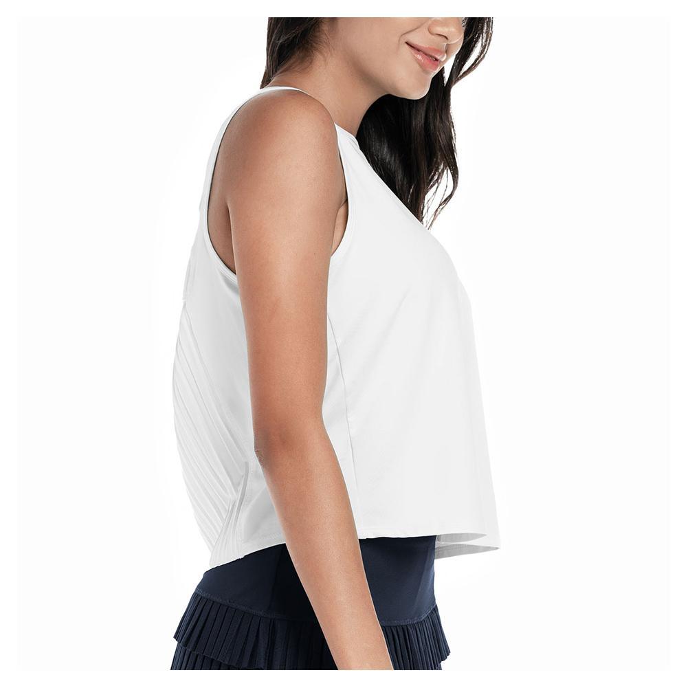 Women's Pleats Please Tennis Tank Womens Apparel LUCKY IN LOVE