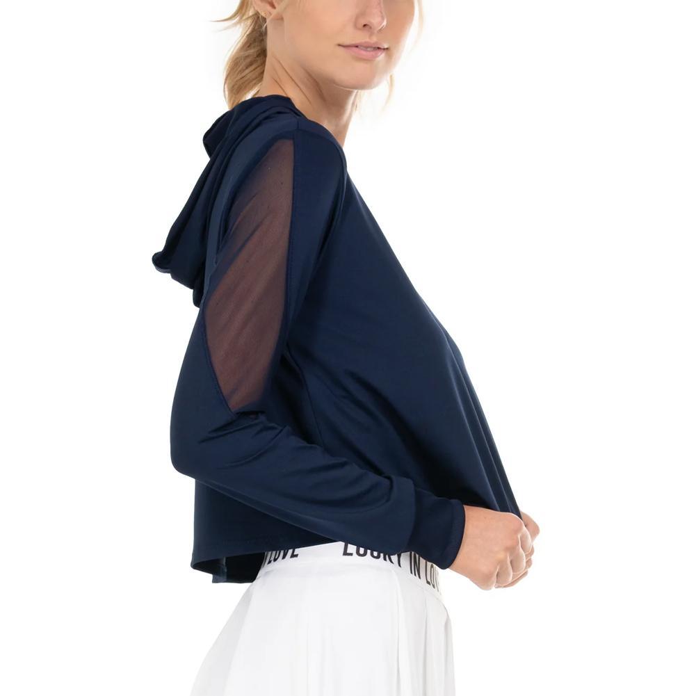 Women`s Cindy Crop Tennis Hoodie WOMENS APPAREL LUCKY IN LOVE