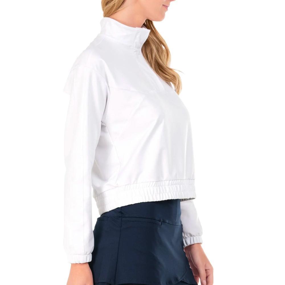 Women's Mock Tennis Pullover Womens Apparel LUCKY IN LOVE