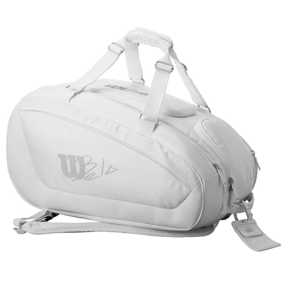 WILSON BELA SUPER TOUR PADEL White FERNANDO BELASTEGUIN Padel Bag Bolsas Wilson Default Title