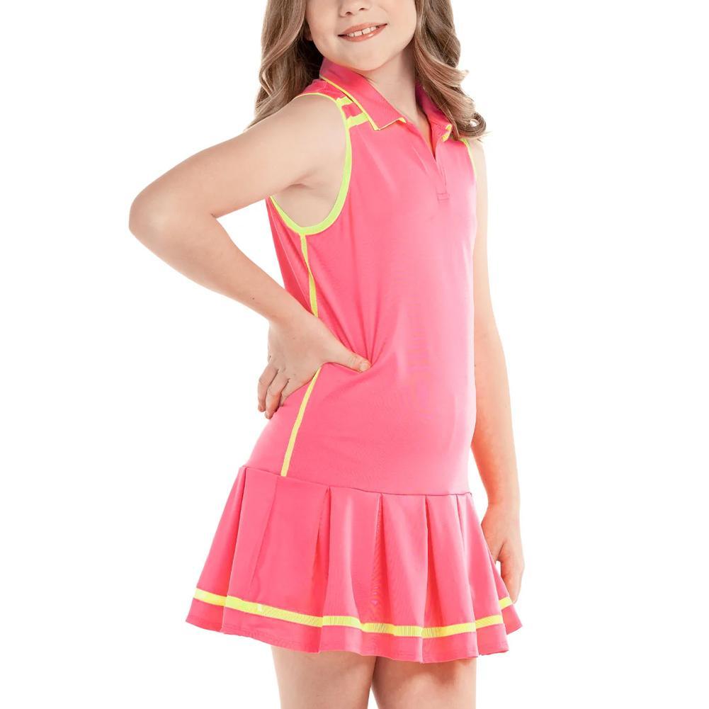 Girls' It's A Win Dress Girls Apparel LUCKY IN LOVE