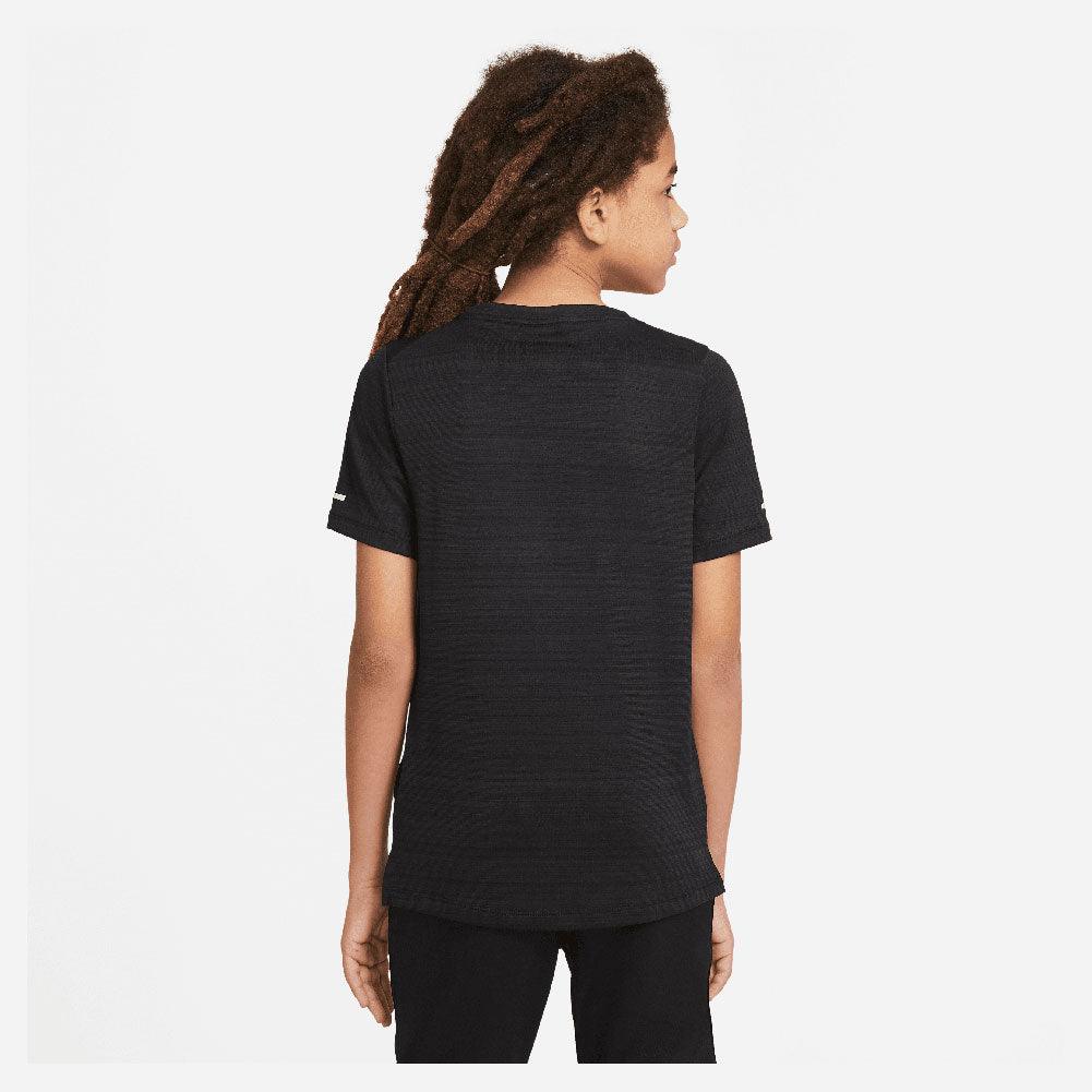Boys' Dri-Fit Miler Short Sleeve Training Top BOYS APPAREL NIKE