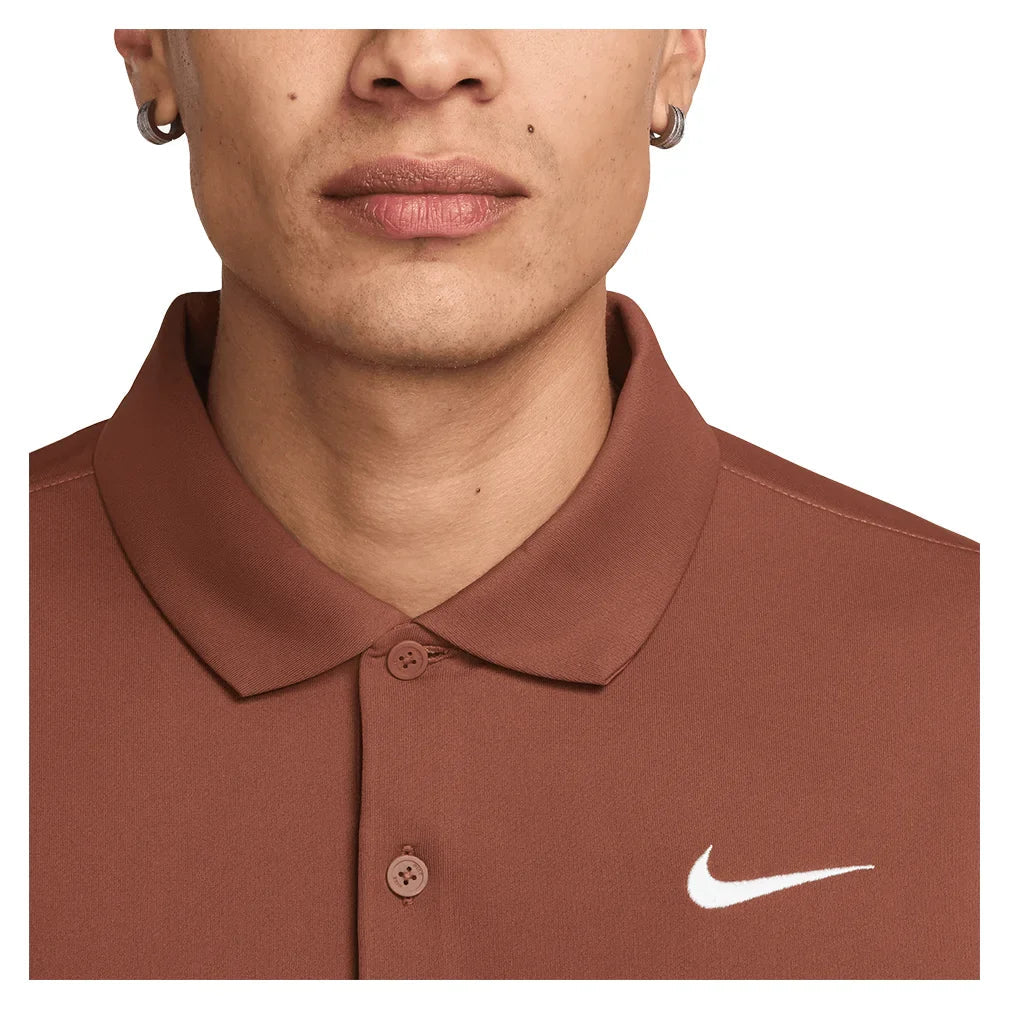 Men`s Court Dri-FIT Victory Solid Tennis Polo NIKE