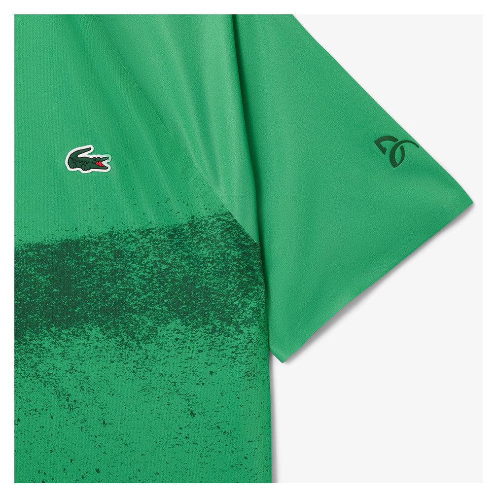 Men`s Novak Djokovic Light Stretch On Court Tennis Polo LACOSTE