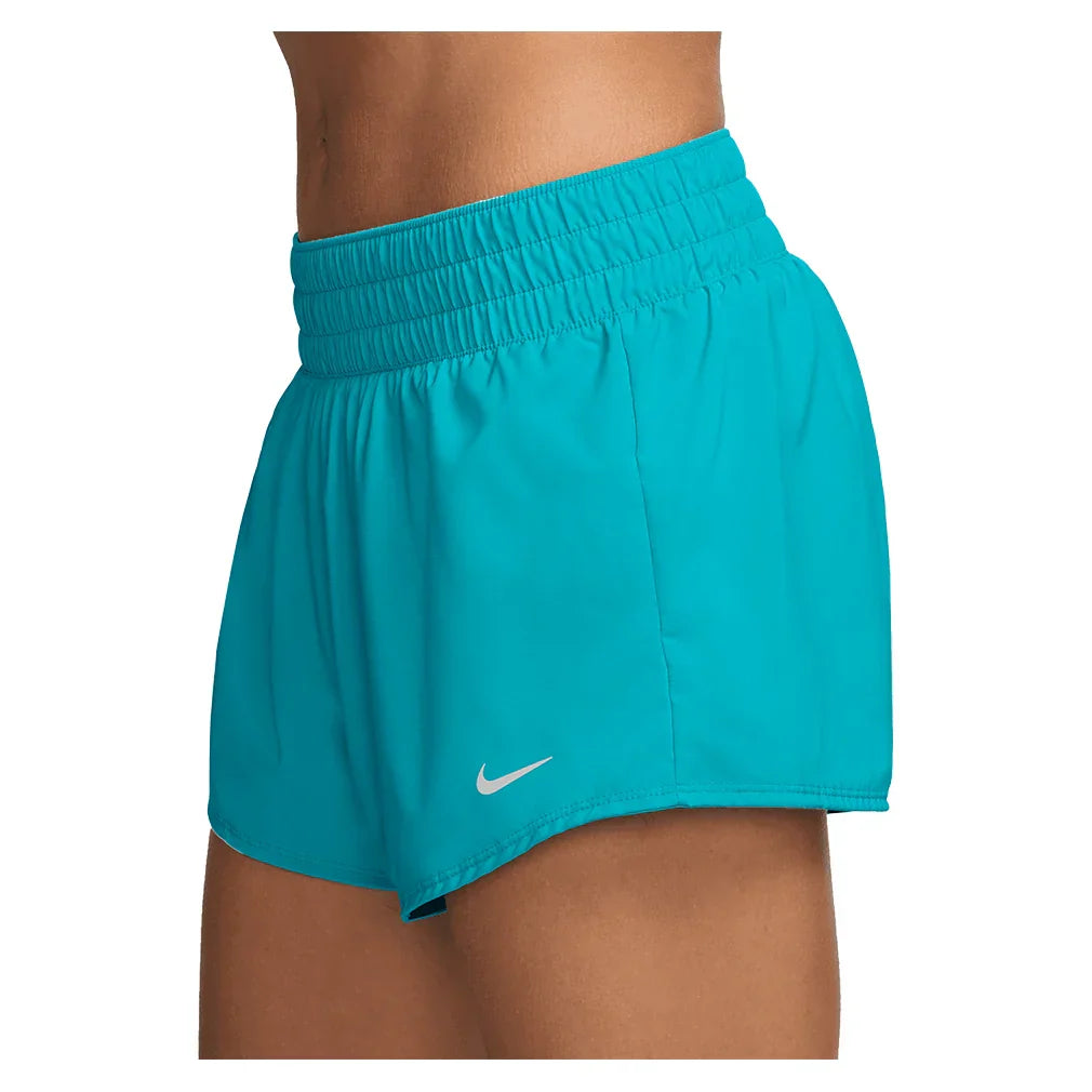 Women`s One Dri-FIT Mid-Rise 3 Inch Shorts NIKE