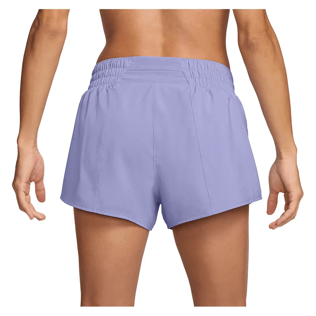 Women`s One Dri-FIT Mid-Rise 3 Inch Shorts NIKE