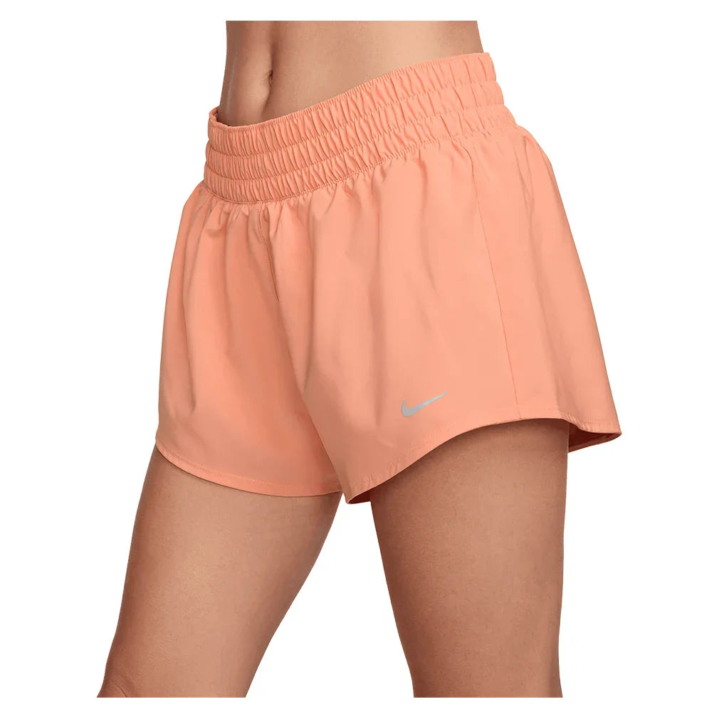 Women`s One Dri-FIT Mid-Rise 3 Inch Shorts NIKE