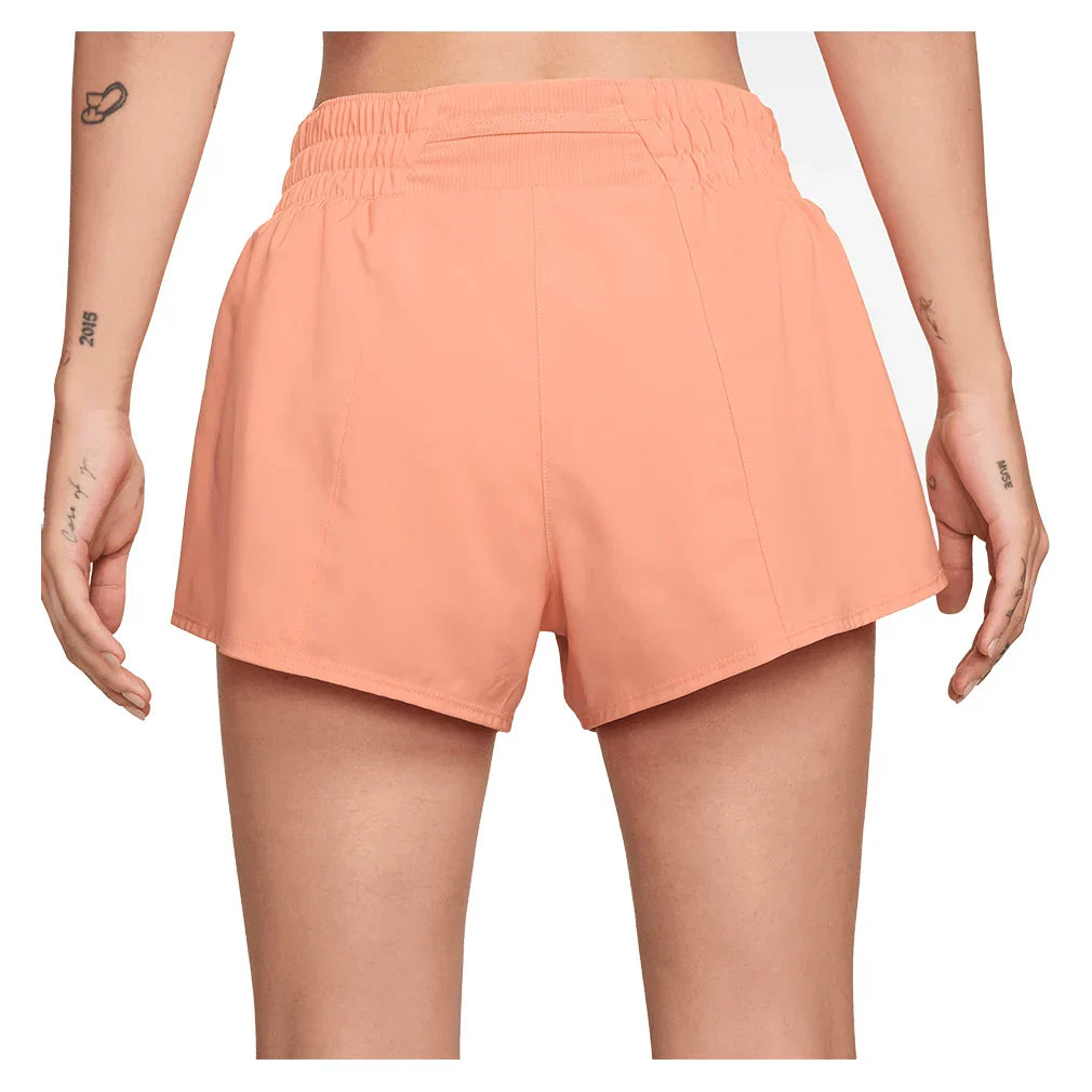 Women`s One Dri-FIT Mid-Rise 3 Inch Shorts NIKE