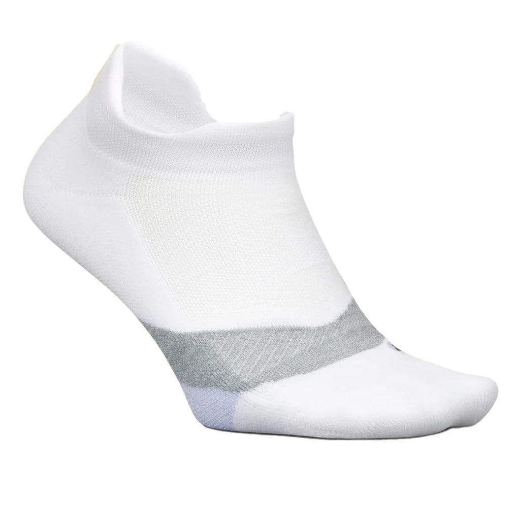 Elite Light Cushion No Show Tab Socks FEETURES M 748_WHITE_LILATECH