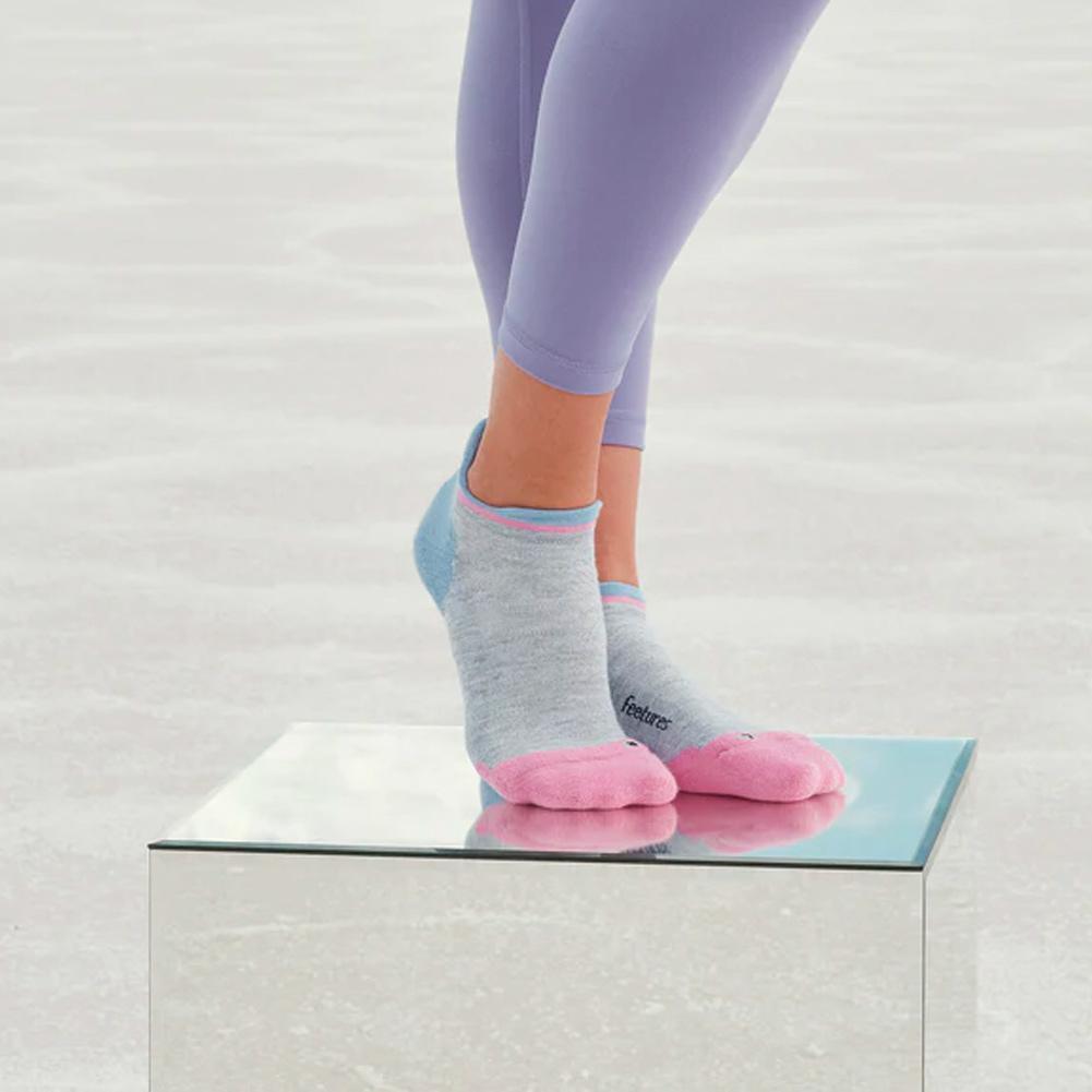 Elite Max Cushion No Show Tab Socks SOCKS FEETURES