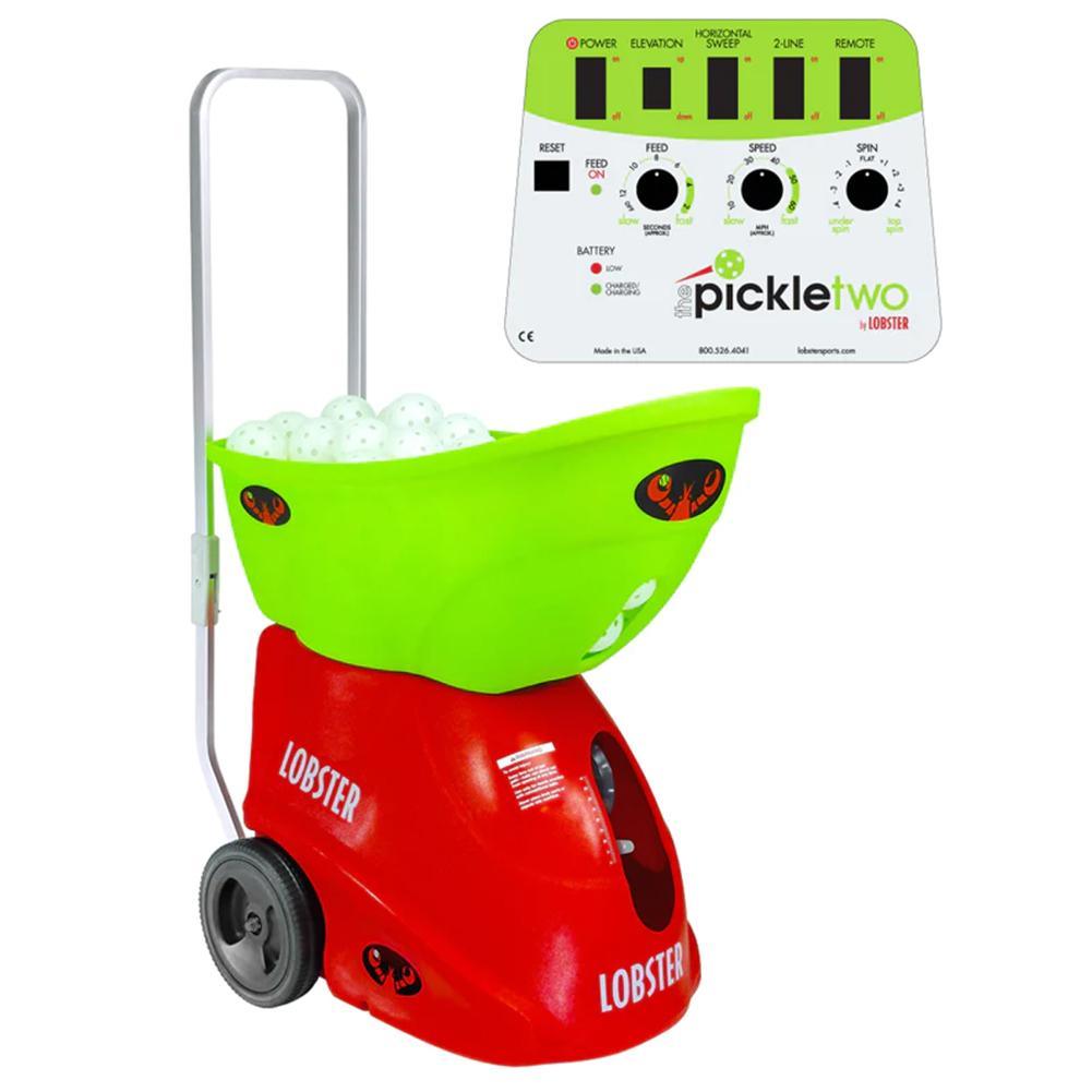 Pickle Two with 10-Function Wi-Fi Remote Control for Apple Pickleball Machines LOBSTER