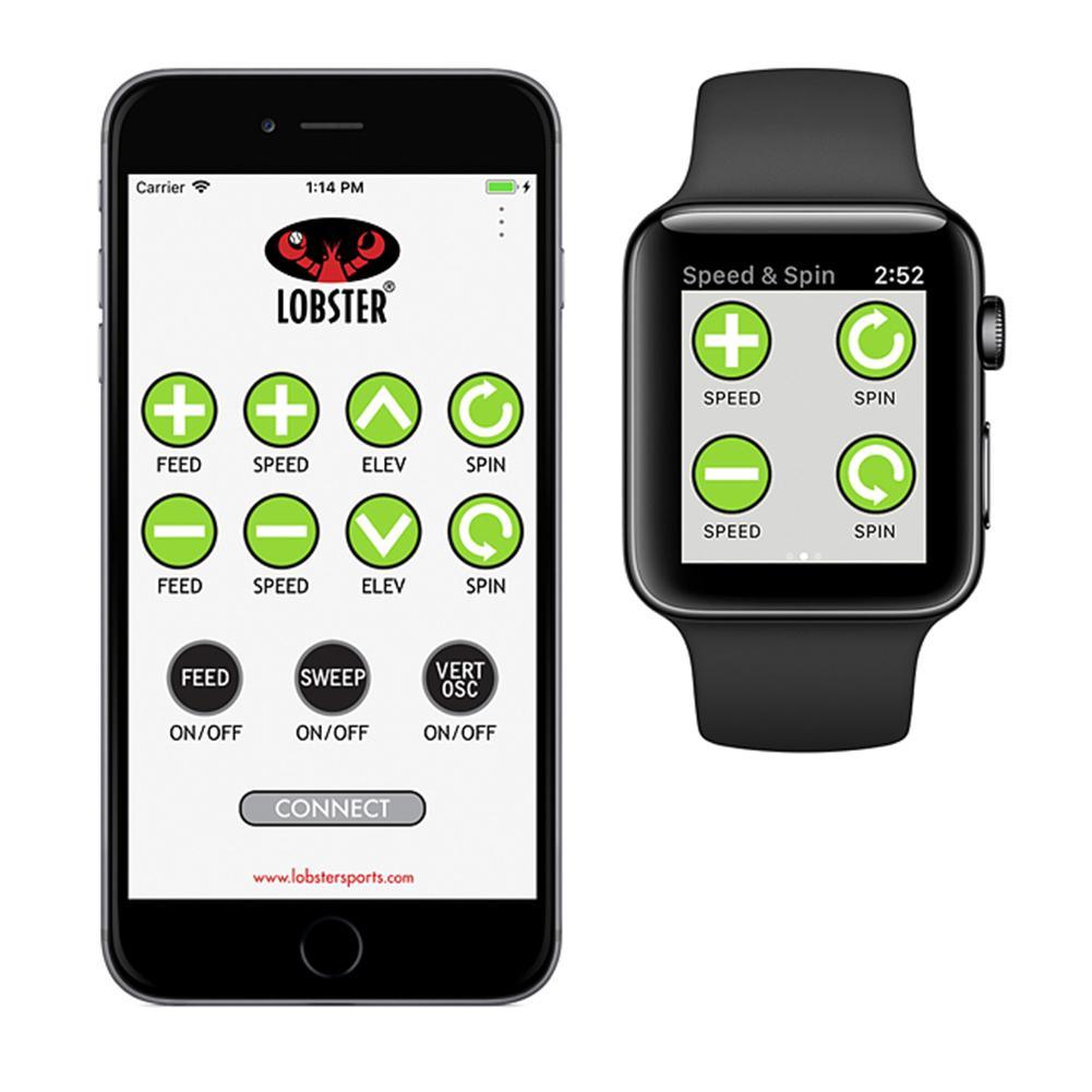 Pickle Two with 10-Function Wi-Fi Remote Control for Apple Pickleball Machines LOBSTER