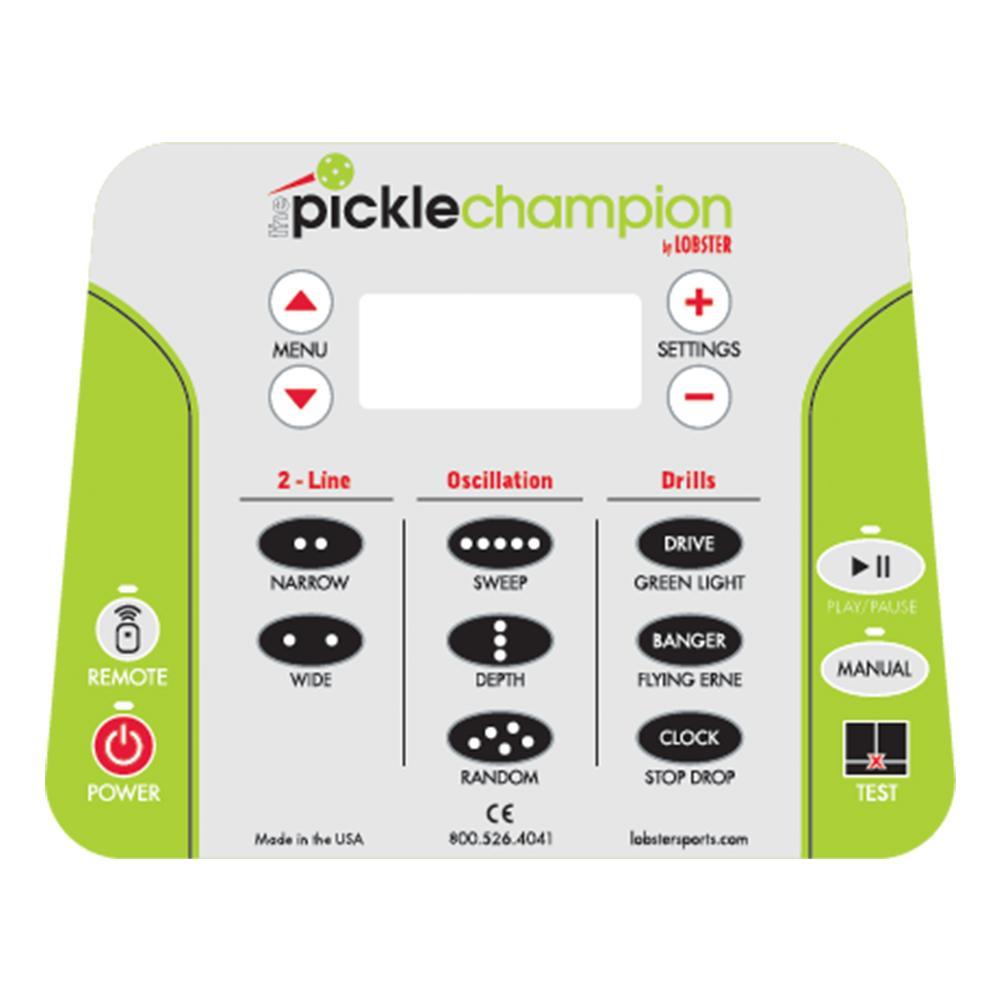 Pickle Champion with 20-Function Remote Control Pickleball Machines LOBSTER