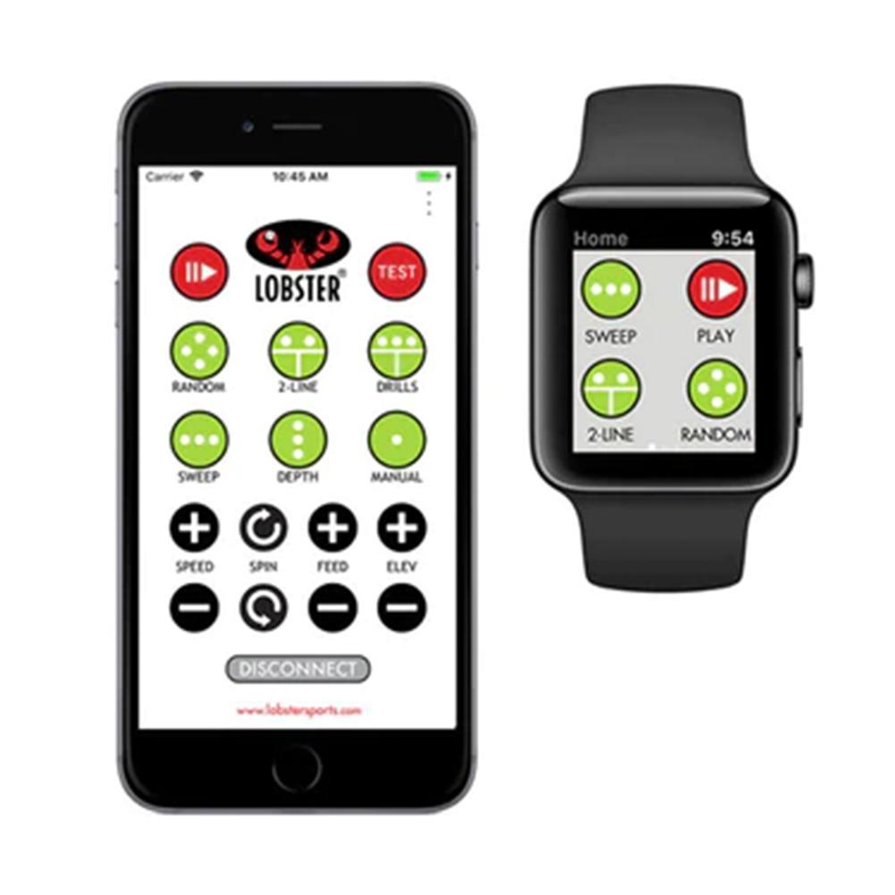 Pickle Champion with 20-Function Wi-Fi Remote Control for Apple Pickleball Machines LOBSTER