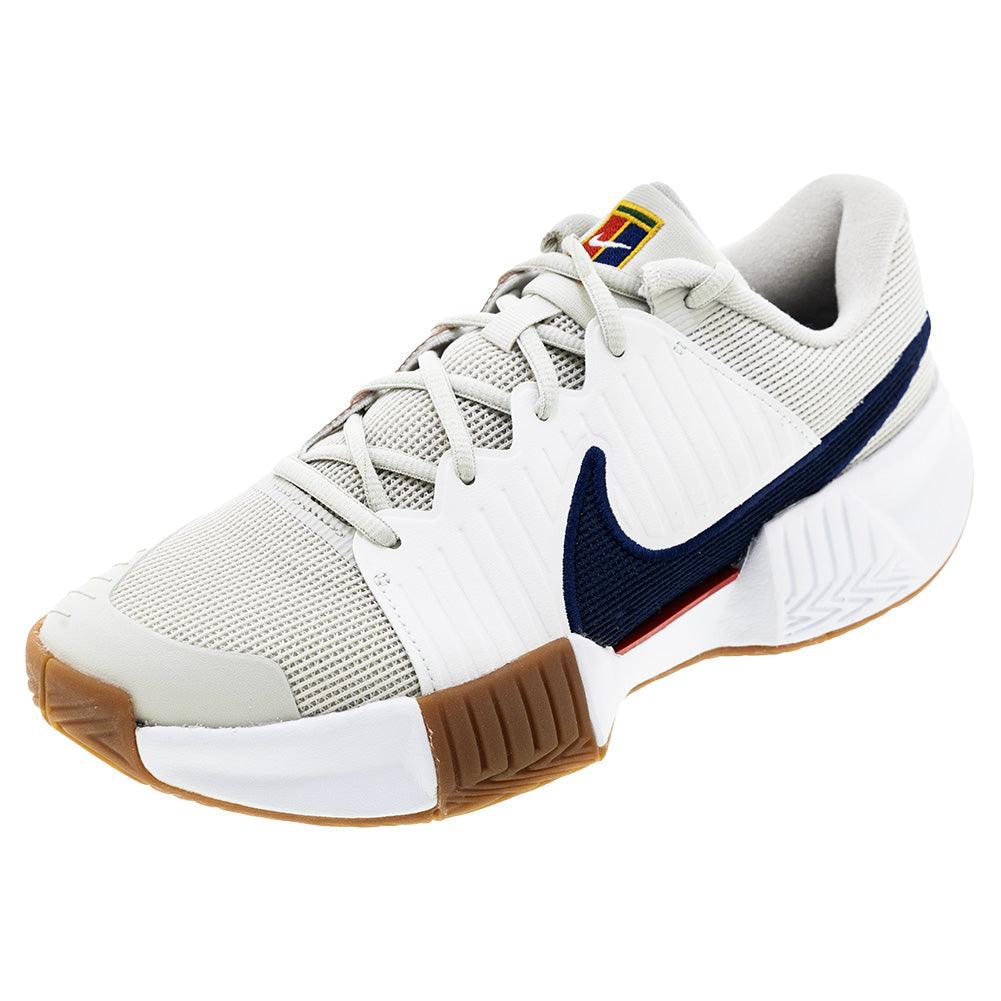 Men`s GP Challenge Pro Tennis Shoes Summit White and Binary Blue NIKE 6 White