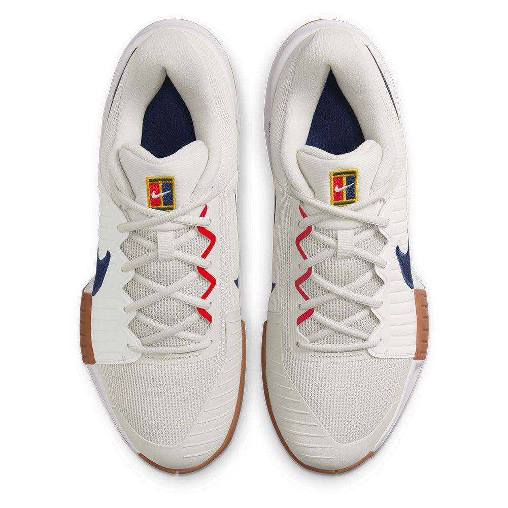 Men`s GP Challenge Pro Tennis Shoes Summit White and Binary Blue NIKE