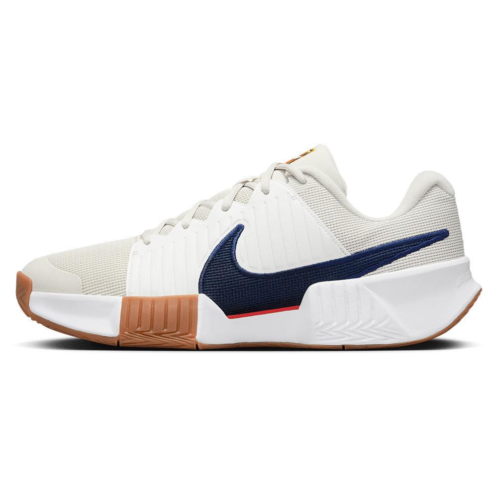 Men`s GP Challenge Pro Tennis Shoes Summit White and Binary Blue NIKE