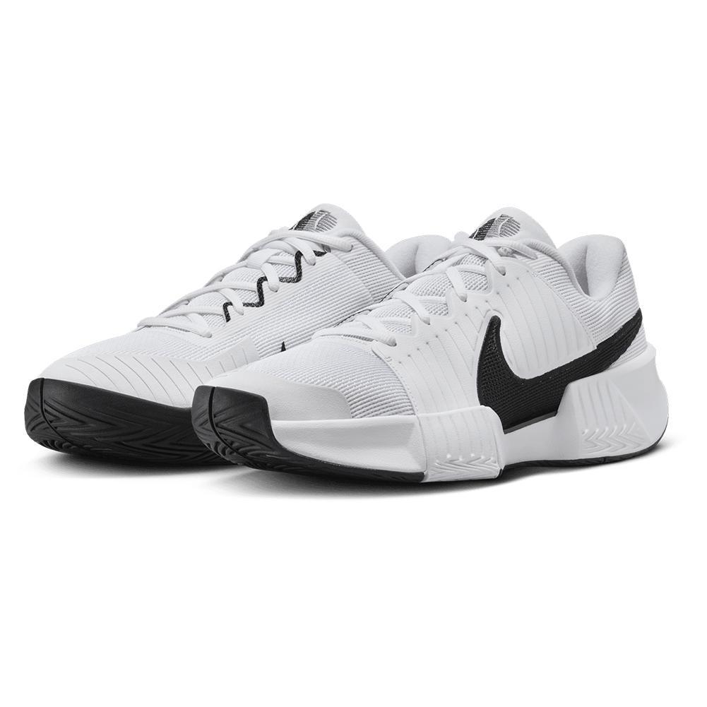 Men's GP Challenge Pro Tennis Shoes White and Black Top Tennis Shoes NIKE