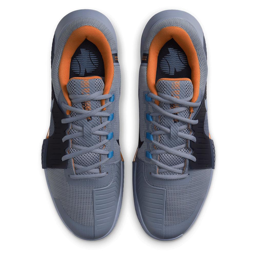 Men`s Zoom GP Challenge 1 Tennis Shoes Ashen Slate and Obsidian NIKE