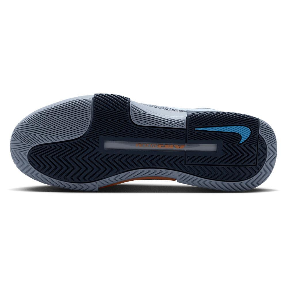Men`s Zoom GP Challenge 1 Tennis Shoes Ashen Slate and Obsidian NIKE