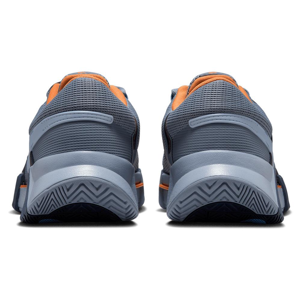 Men`s Zoom GP Challenge 1 Tennis Shoes Ashen Slate and Obsidian NIKE