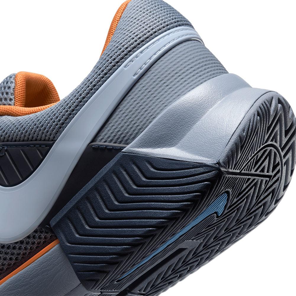 Men`s Zoom GP Challenge 1 Tennis Shoes Ashen Slate and Obsidian NIKE