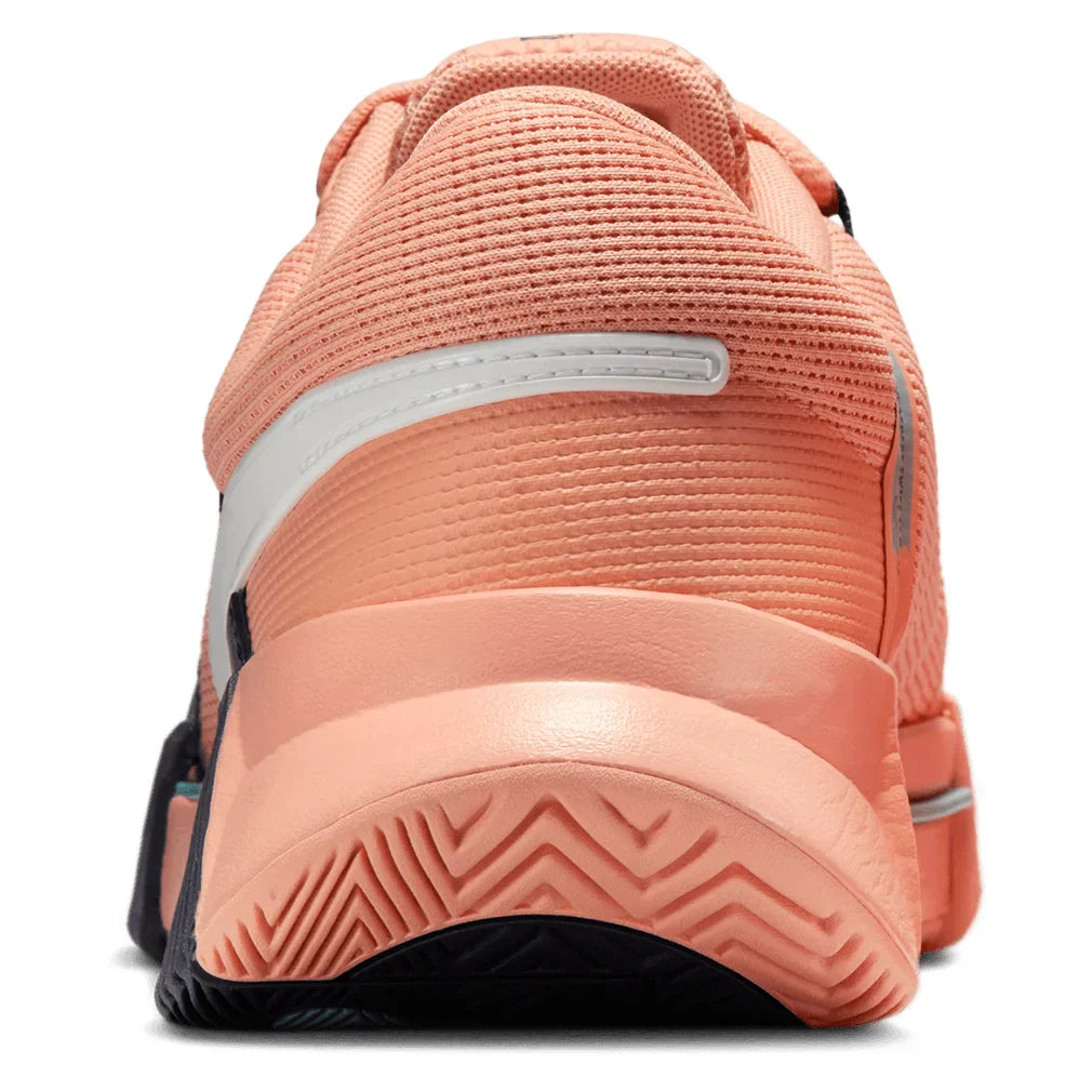 Men`s Zoom GP Challenge 1 Tennis Shoes Apricot Agate and White NIKE