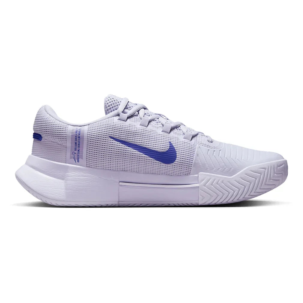 Women`s Zoom GP Challenge 1 Tennis Shoes Amethyst Tint and Deep Night NIKE