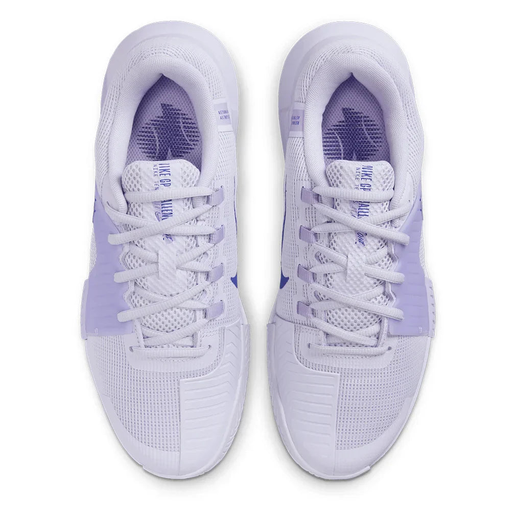 Women`s Zoom GP Challenge 1 Tennis Shoes Amethyst Tint and Deep Night NIKE