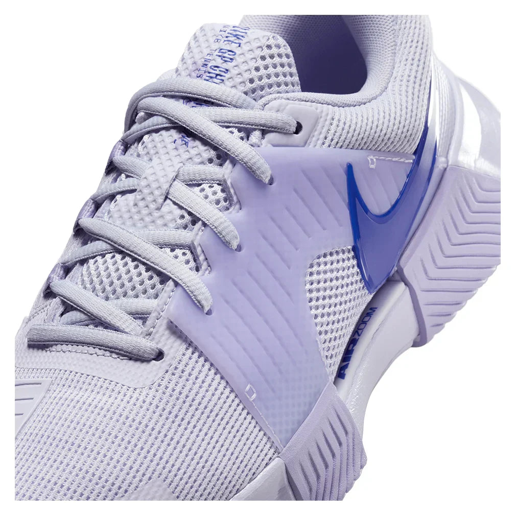 Women`s Zoom GP Challenge 1 Tennis Shoes Amethyst Tint and Deep Night NIKE