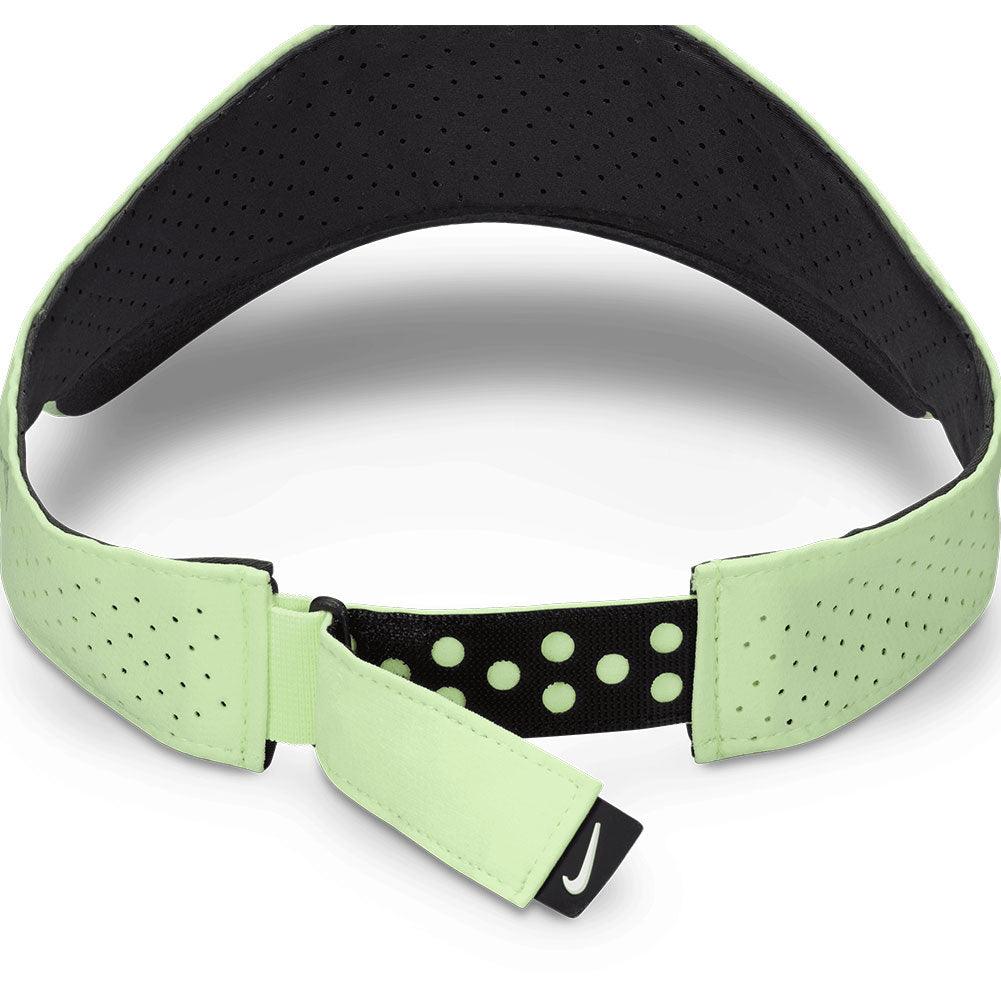 Men`s Dri-Fit Advance Ace Tennis Visor Barely Volt and Stadium Green CAPS AND VISORS NIKE