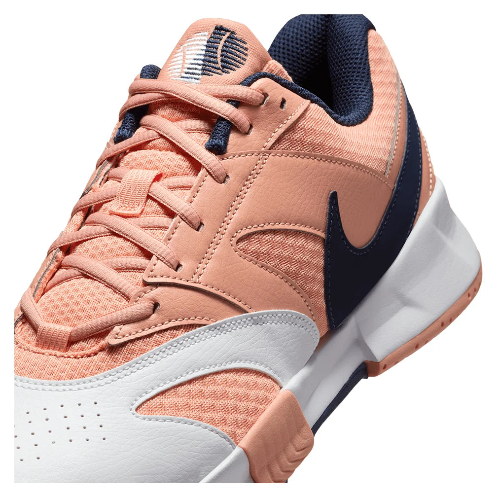 Men`s Court Lite 4 Tennis Shoes Apricot Agate and Obsidian NIKE