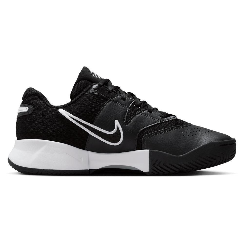 Women's Court Lite 4 Tennis Shoes Black and White Womens Shoes NIKE