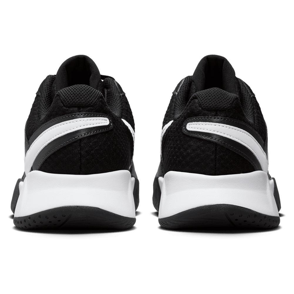 Women's Court Lite 4 Tennis Shoes Black and White Womens Shoes NIKE