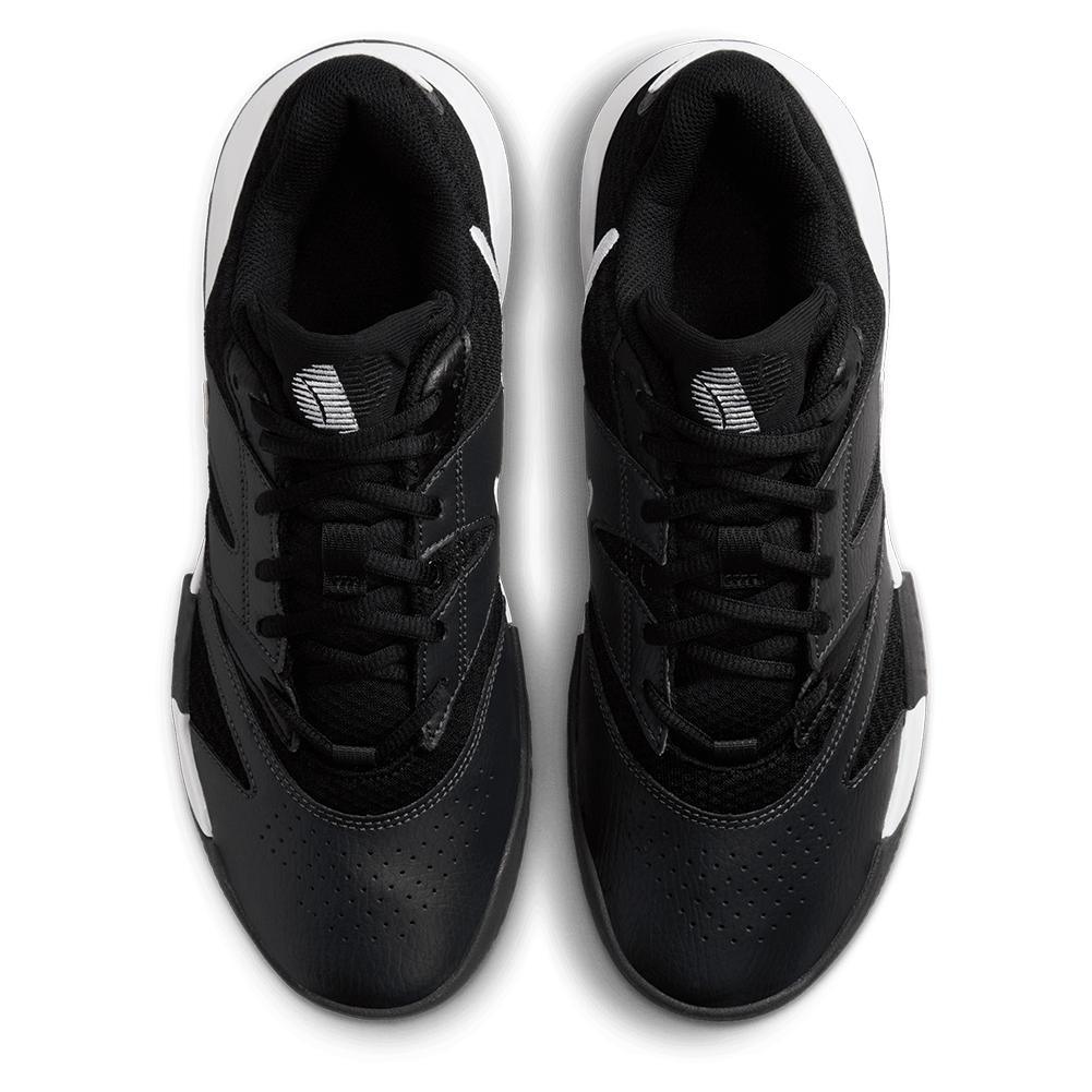 Women's Court Lite 4 Tennis Shoes Black and White Womens Shoes NIKE