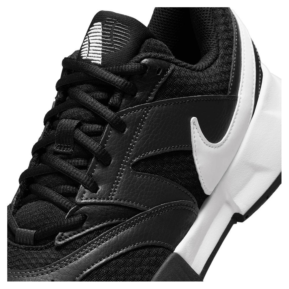 Women's Court Lite 4 Tennis Shoes Black and White Womens Shoes NIKE