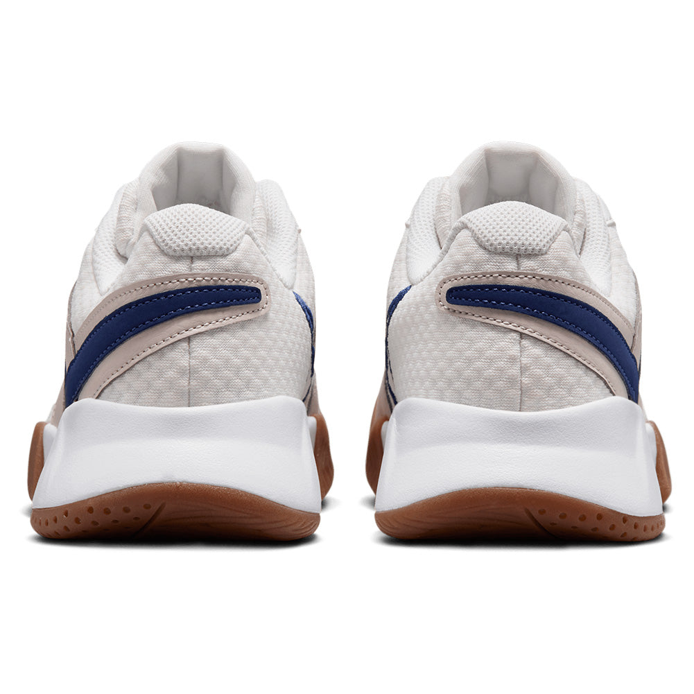 Women`s Court Lite 4 Tennis Shoes Summit White and Binary Blue Womens Shoes NIKE