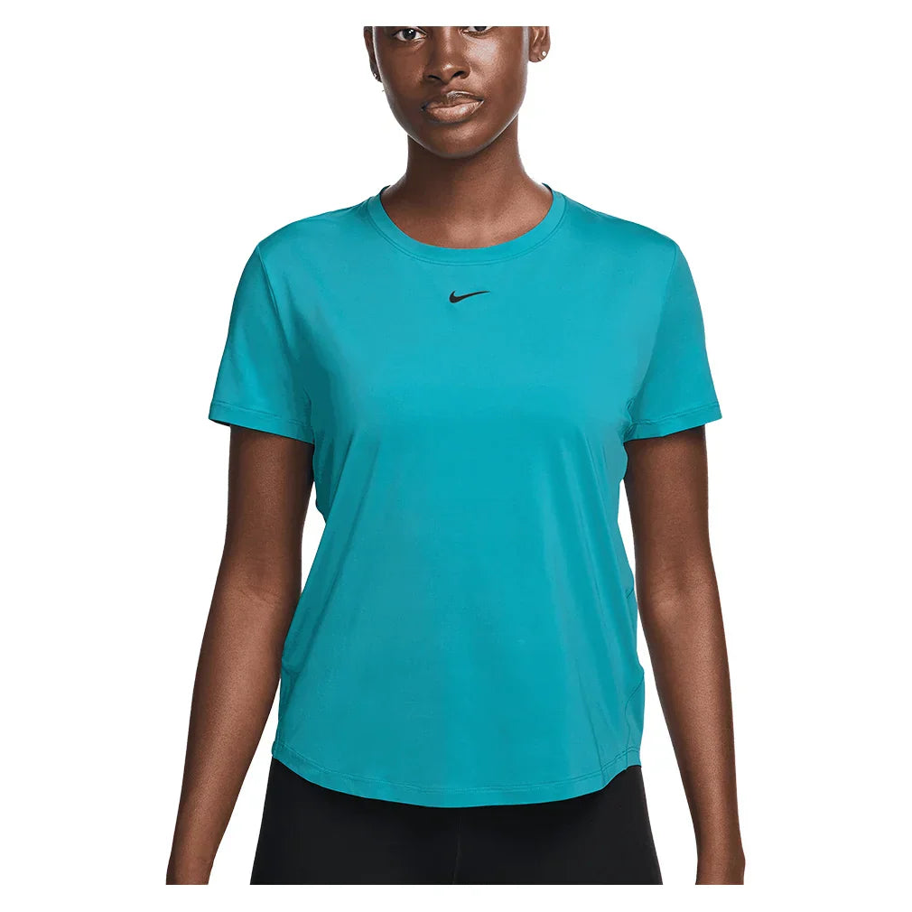 Women`s One Classic Dri-FIT Short Sleeve Training Top NIKE XS 345_DUSTY_CACTUS