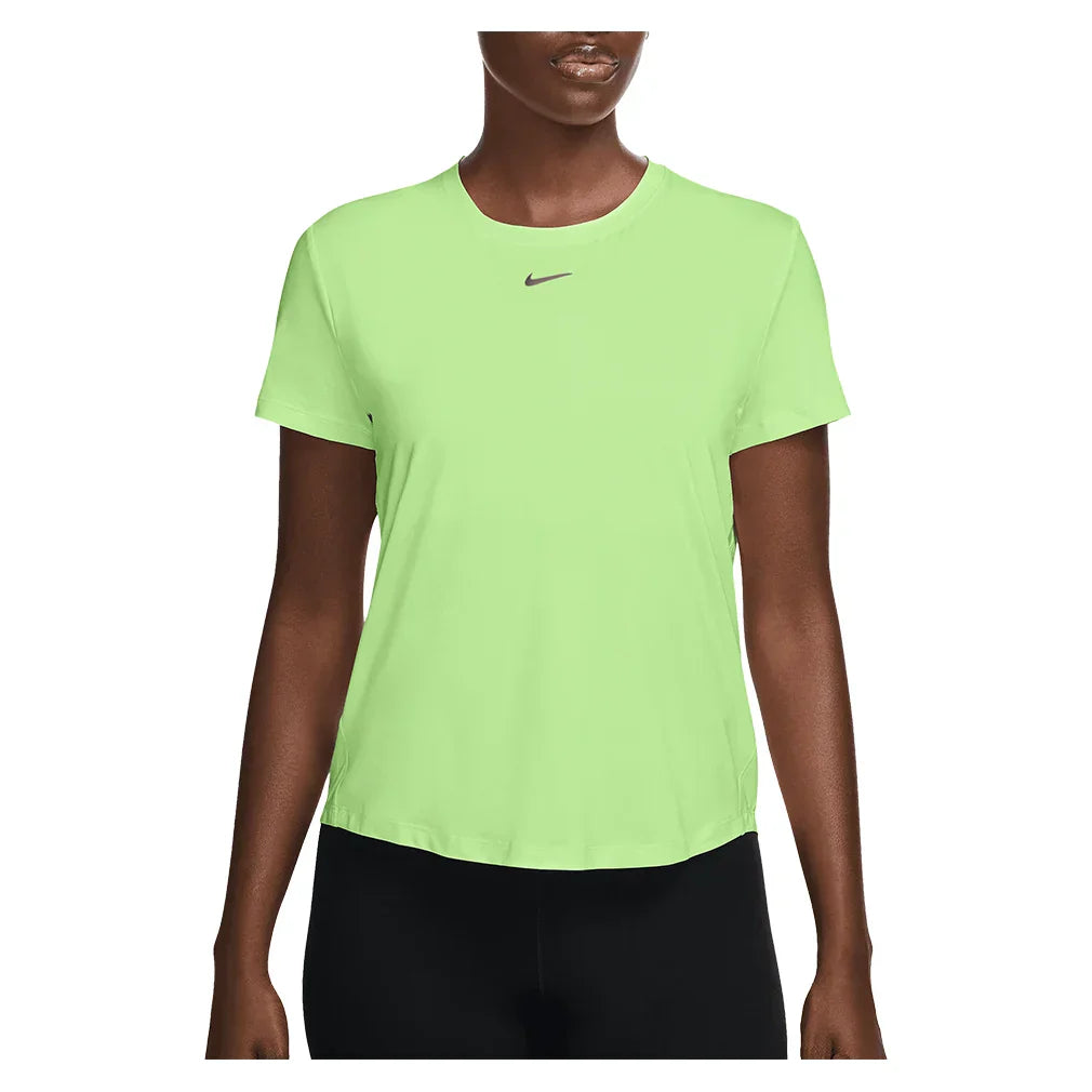 Women`s One Classic Dri-FIT Short Sleeve Training Top NIKE XS 701_BARELY_VOLT