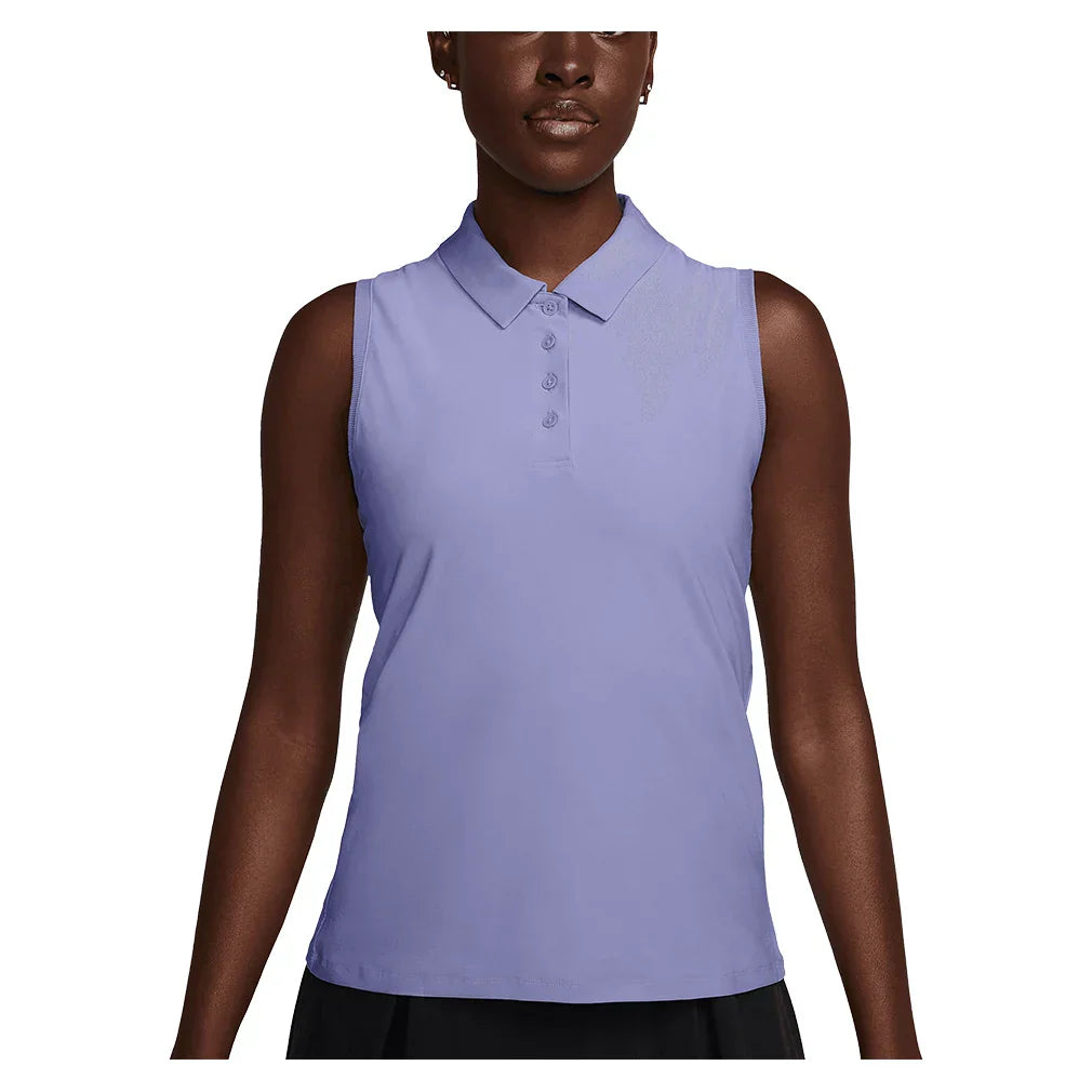 Women`s Dri-Fit Victory Sleeveless Tennis Polo NIKE XS 533_LILAC_ICE